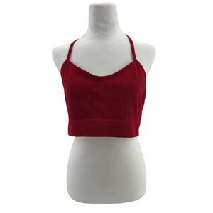NWT Unbranded Tattoo Lace Racerback Bralette Red  2XL/3XL